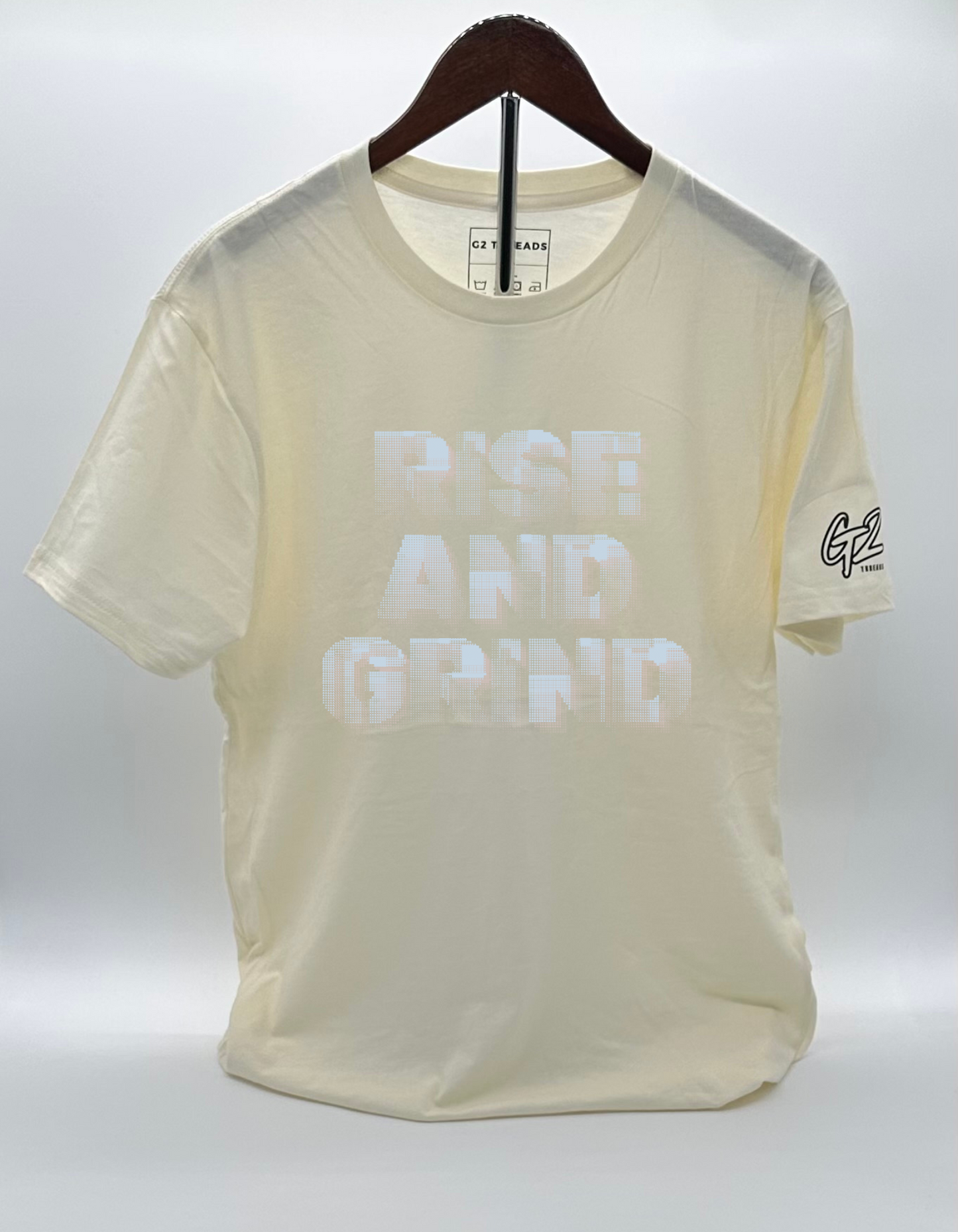 “RISE AND GRIND” 100% Cotton T-Shirt