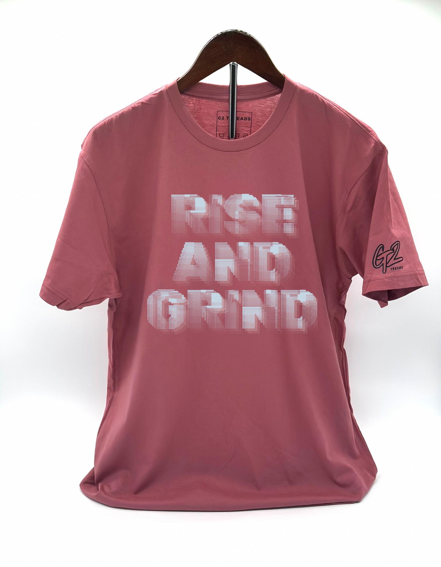 “RISE AND GRIND” 100% Cotton T-Shirt