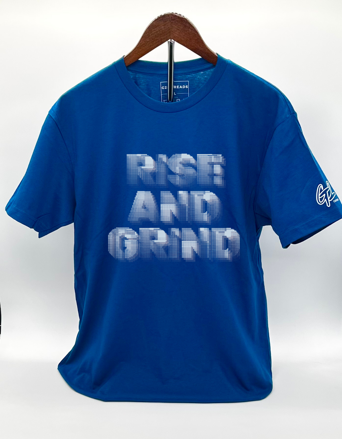 “RISE AND GRIND” 100% Cotton T-Shirt