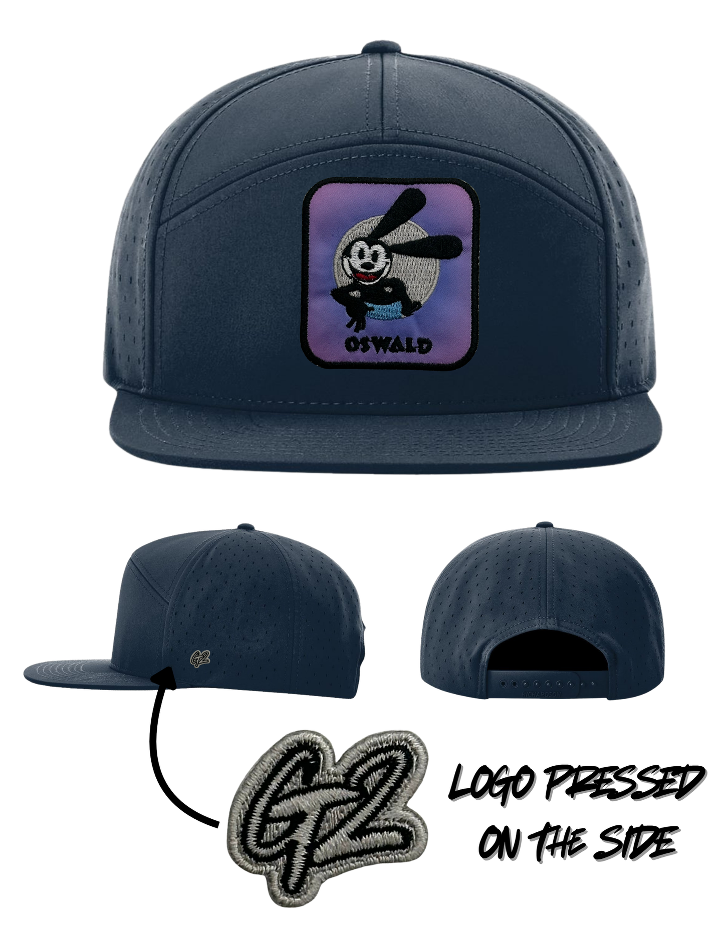 “OSWALD” Performance Snapback Hat