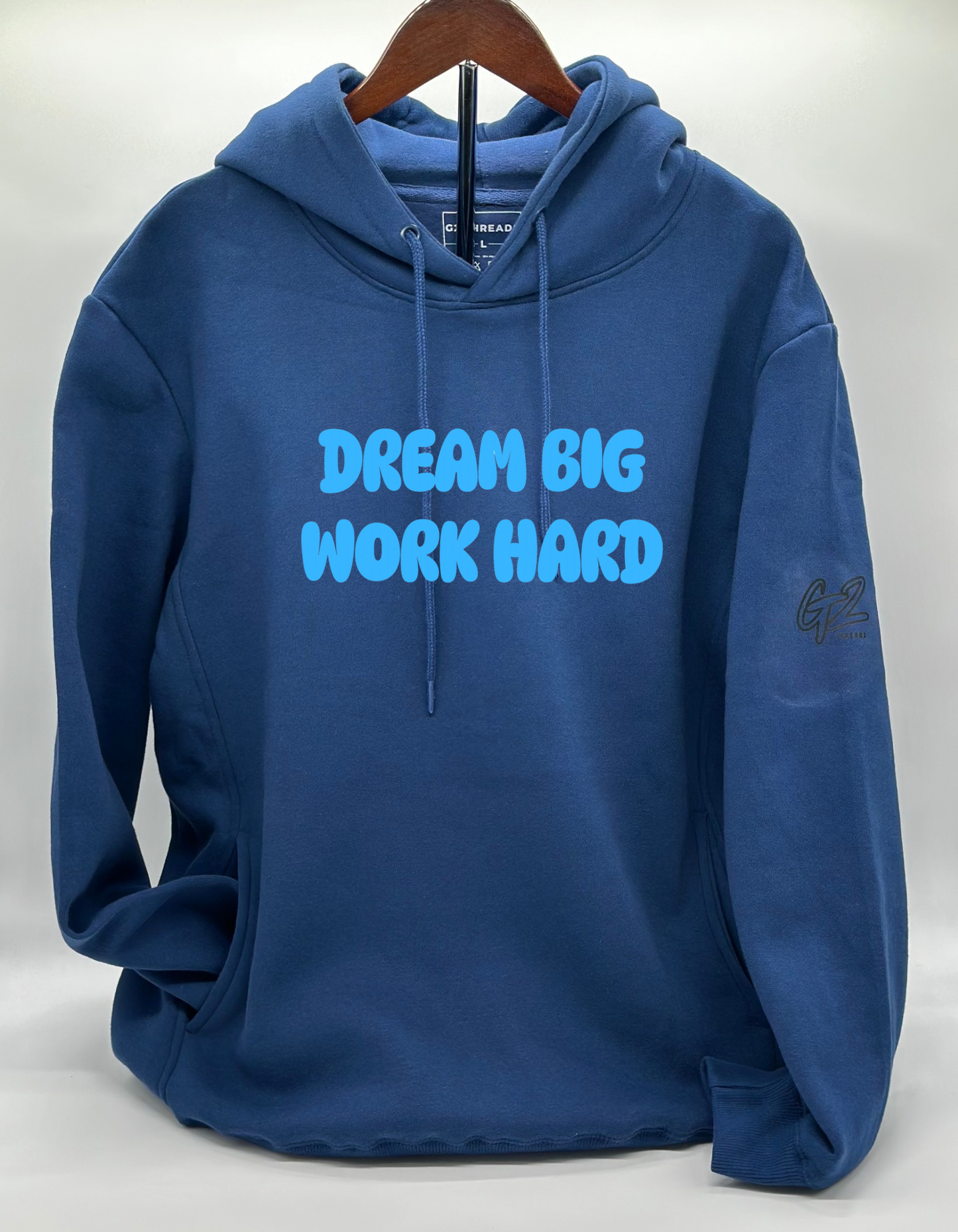 “DREAM BIG” 3D Puff Printed Hoodie