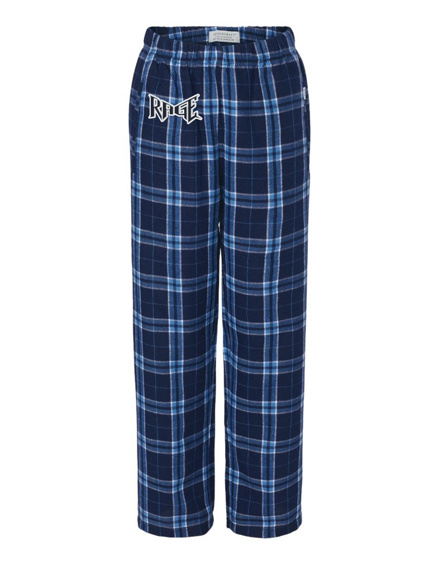 “YOUTH RAGE” Flannel Pants