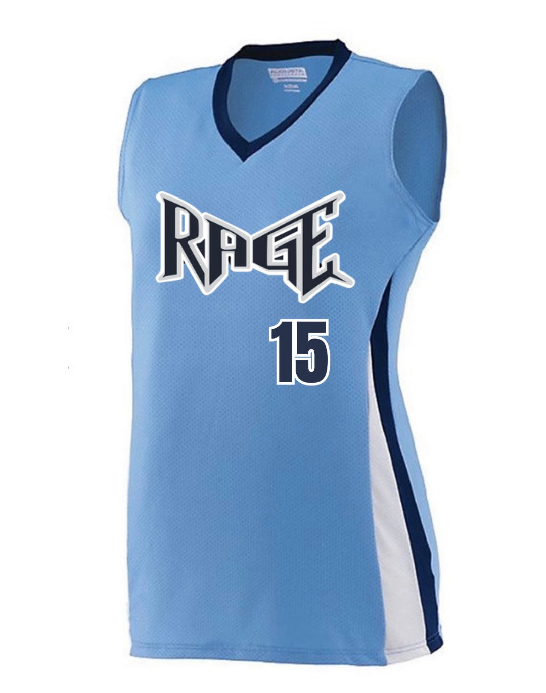 “RAGE” Sleeveless Jersey- Player Customization Available