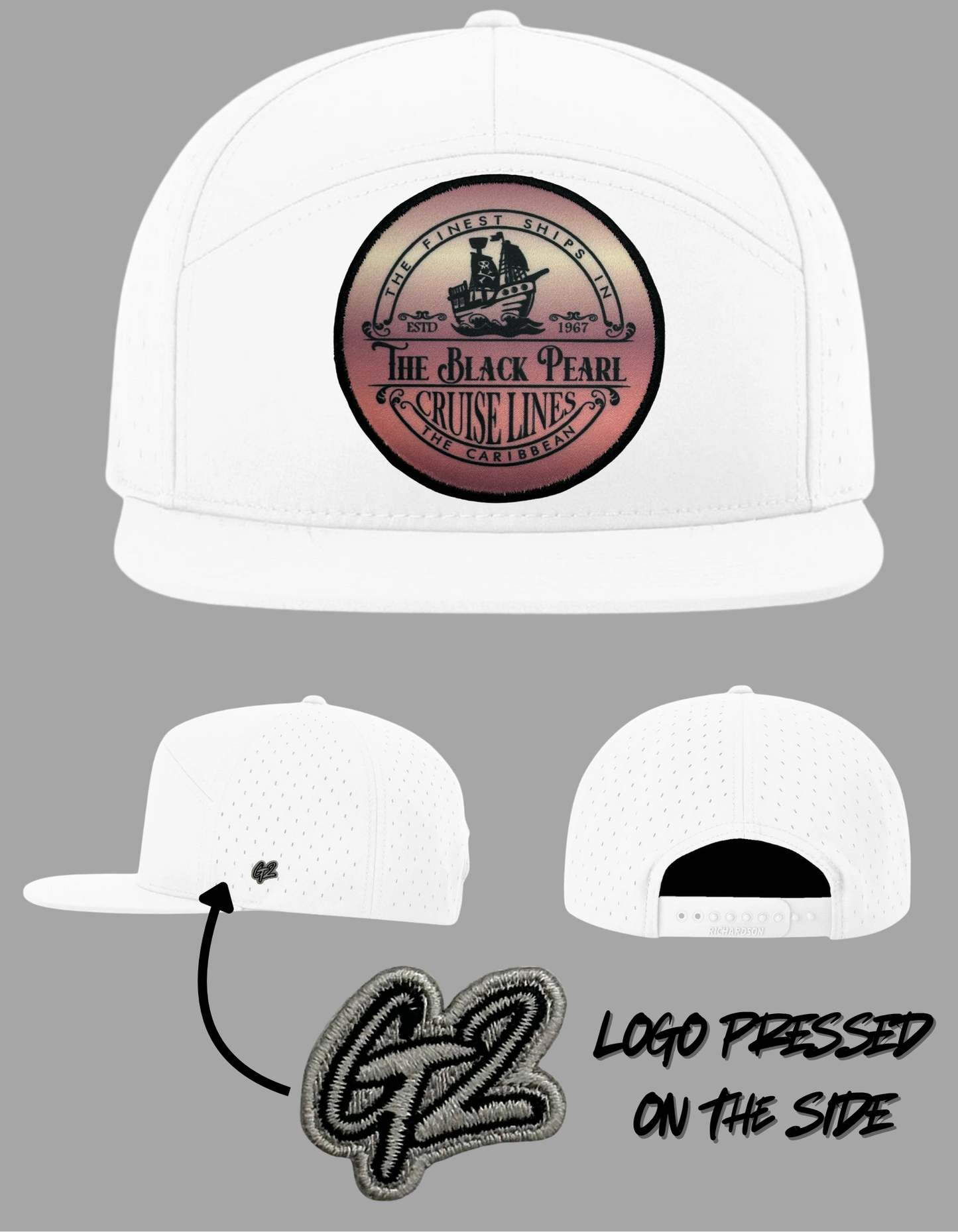 “CRUISE LINE” Performance Snapback Hat