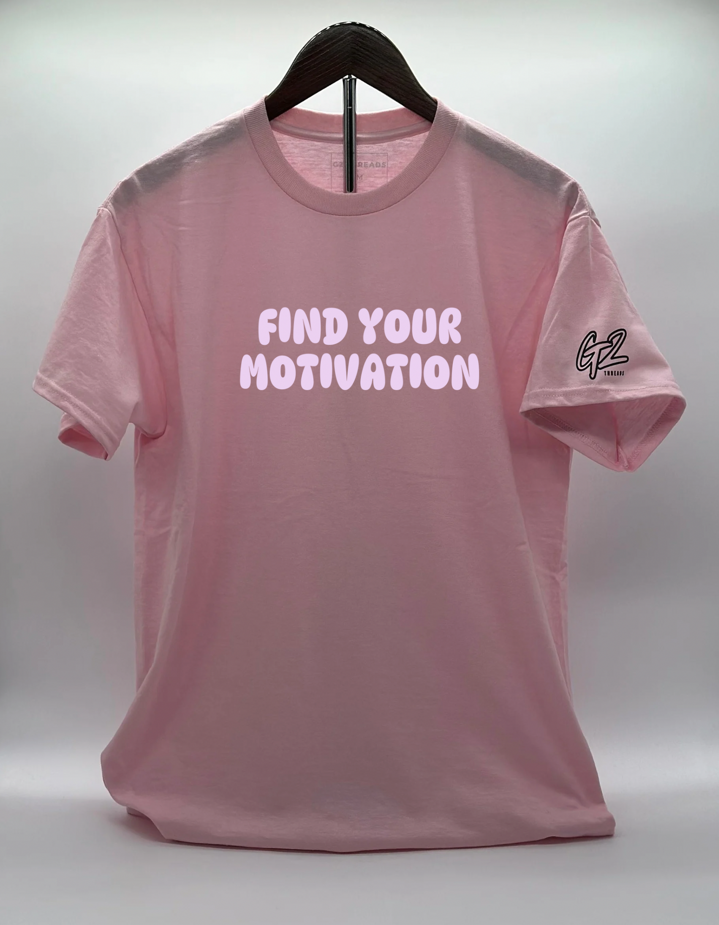 “FIND YOUR MOTIVATION” 3D Puff Printed T-Shirt