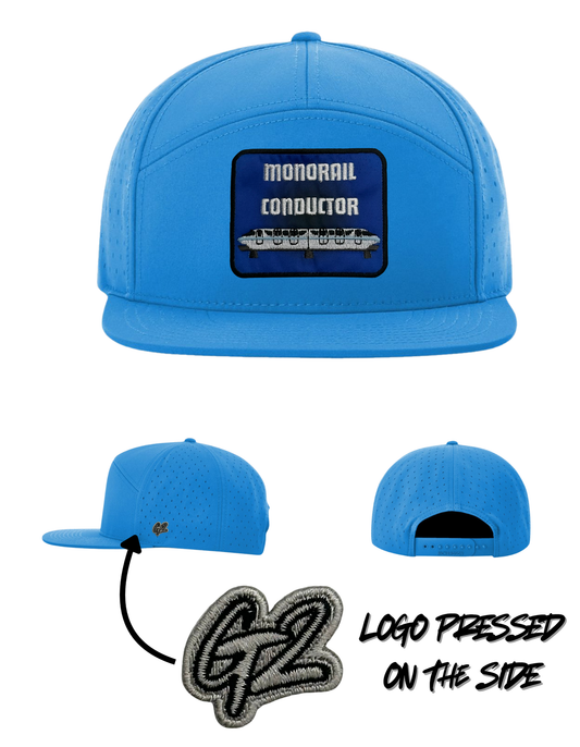 “MONORAIL” Performance Snapback Hat