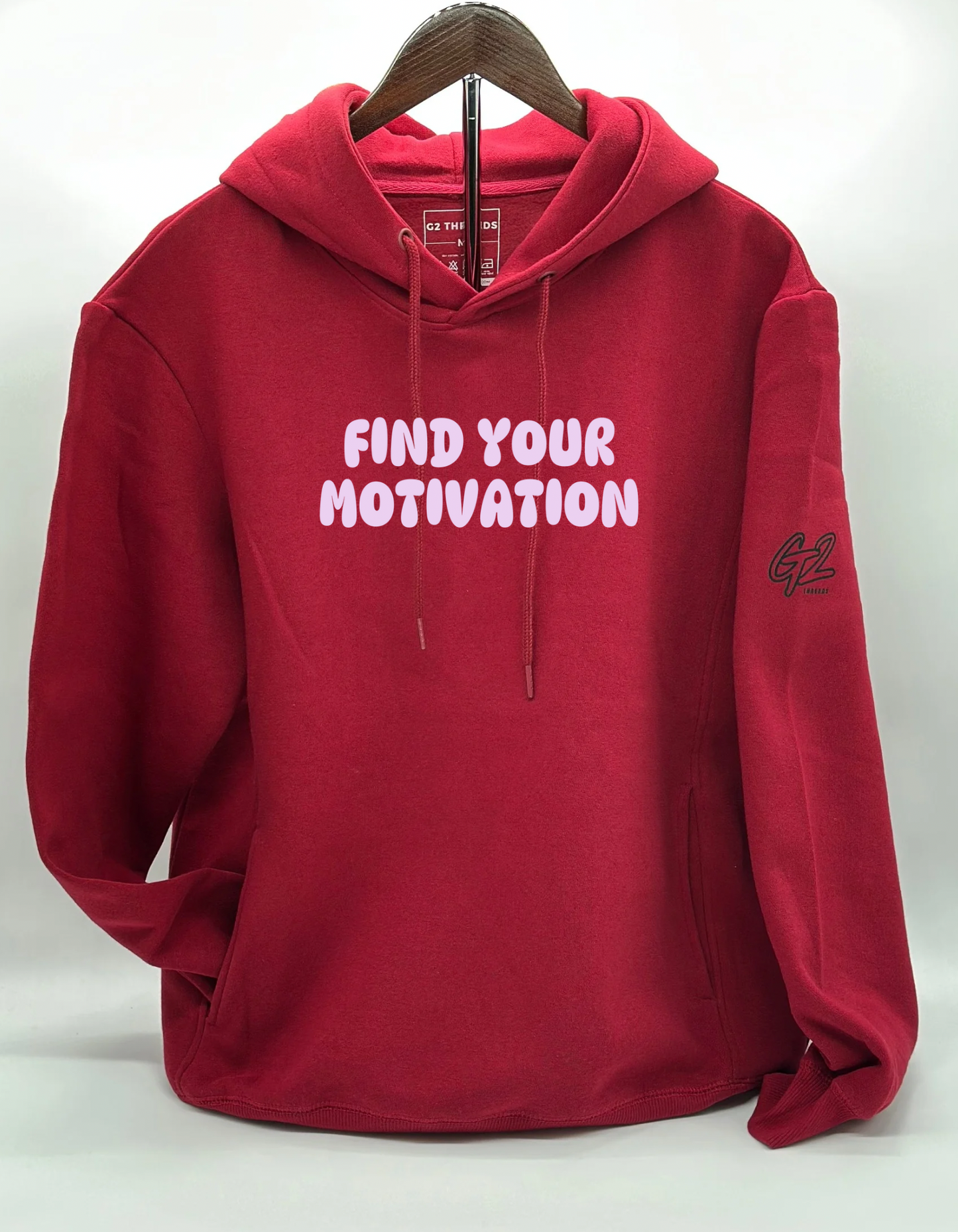 “FIND YOUR MOTIVATION” 3D Puff Printed Hoodie