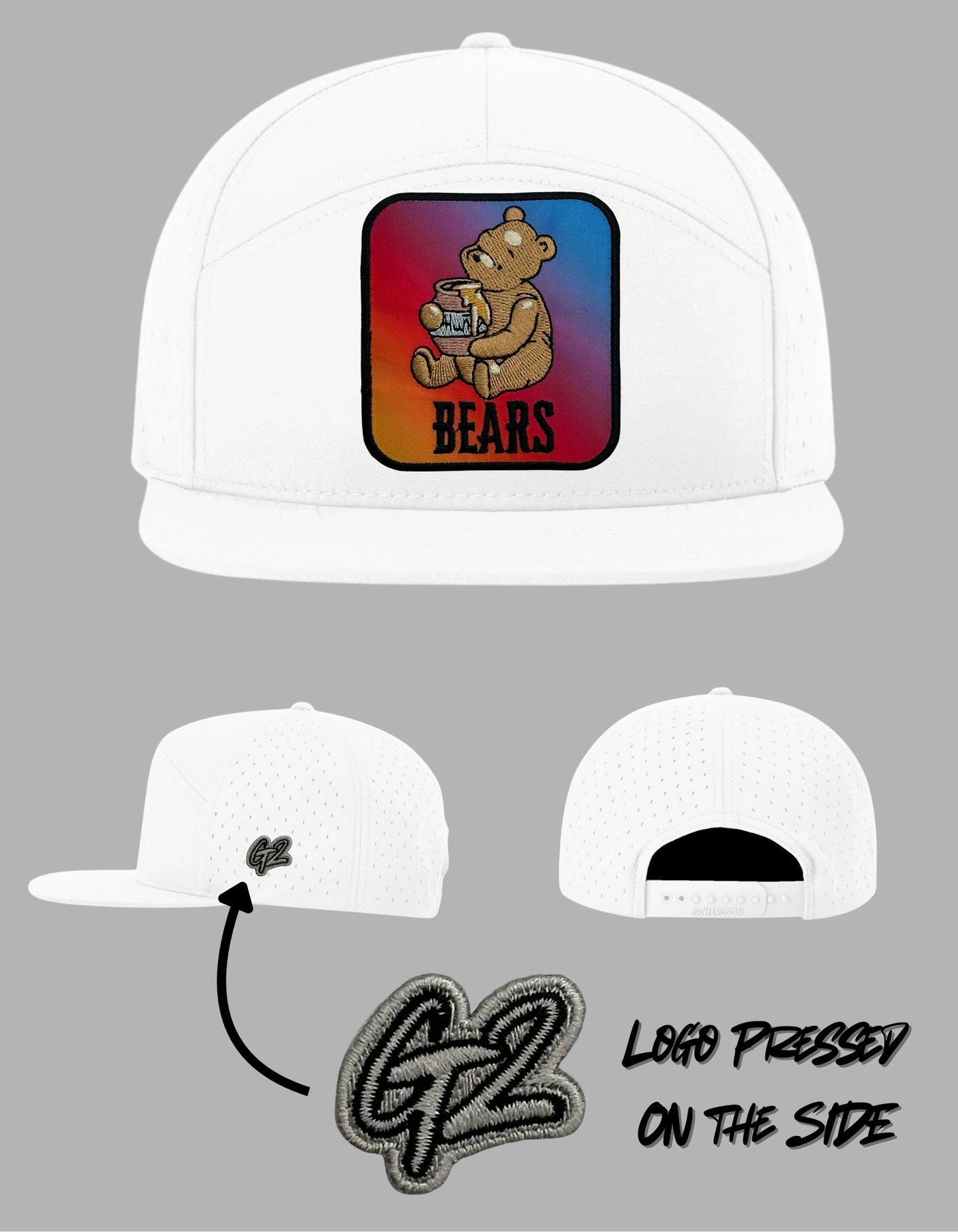 “BEARS” Performance Snapback Hat