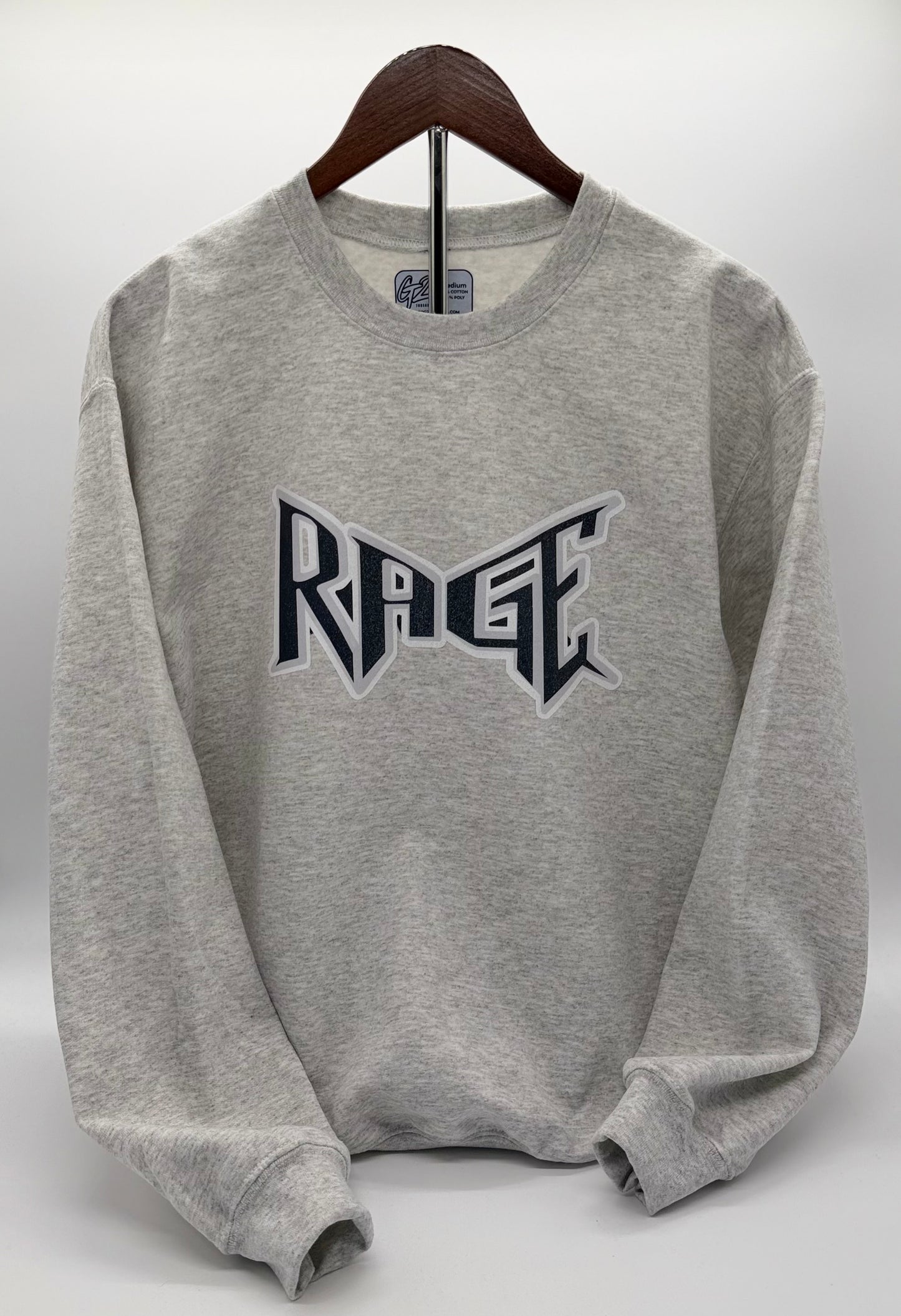 “GLITTER RAGE” Crewneck