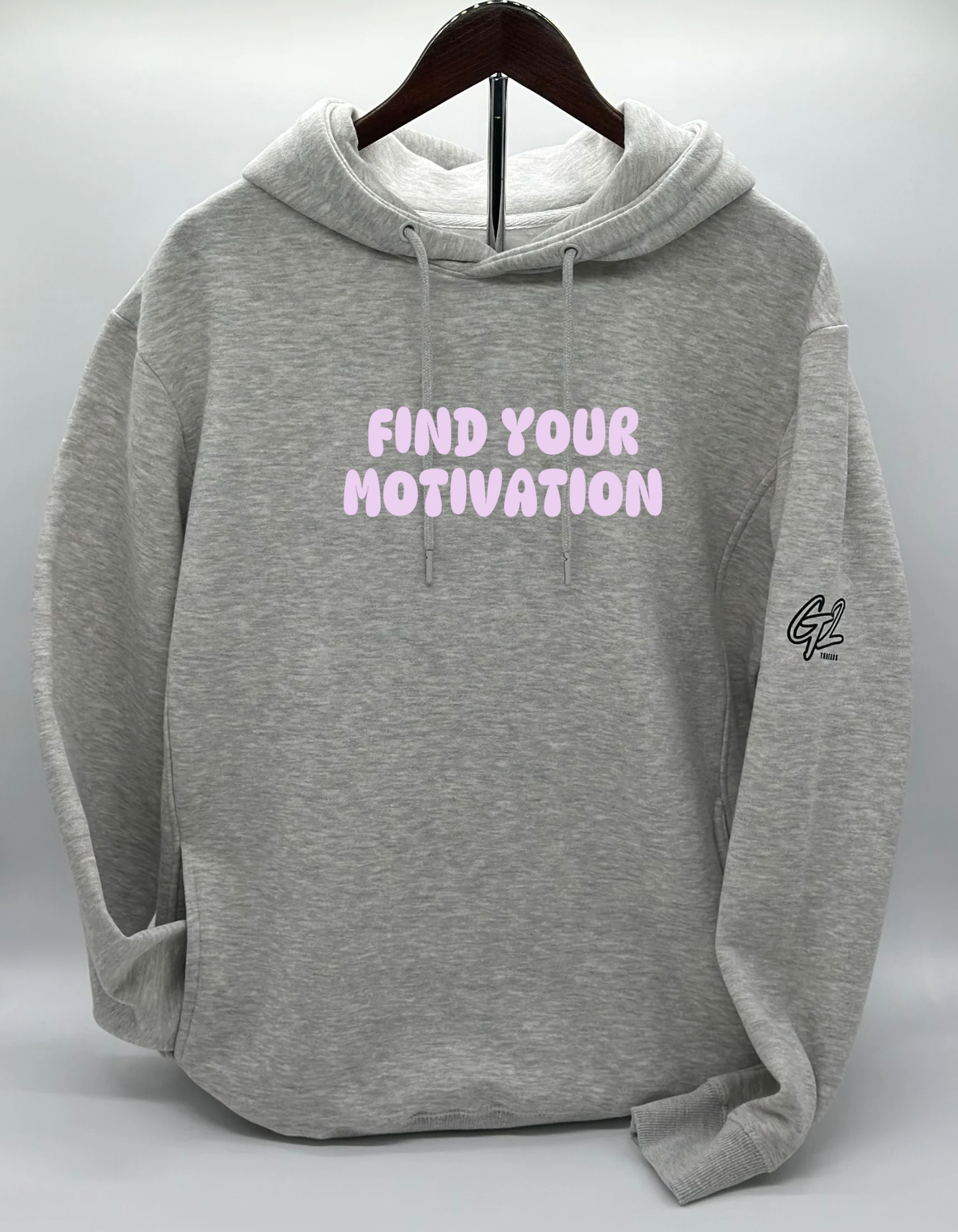 “FIND YOUR MOTIVATION” 3D Puff Printed Hoodie