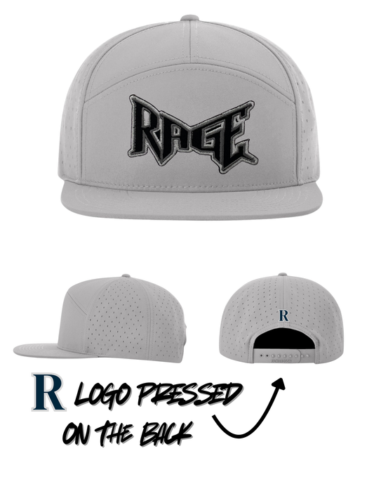 “RAGE” Performance Snapback Hat