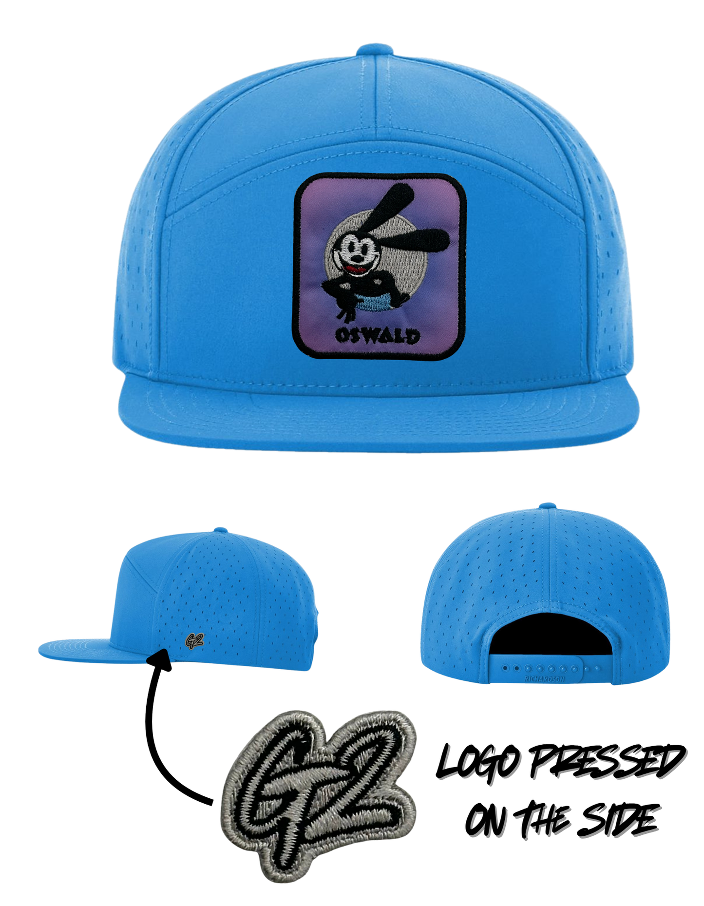 “OSWALD” Performance Snapback Hat
