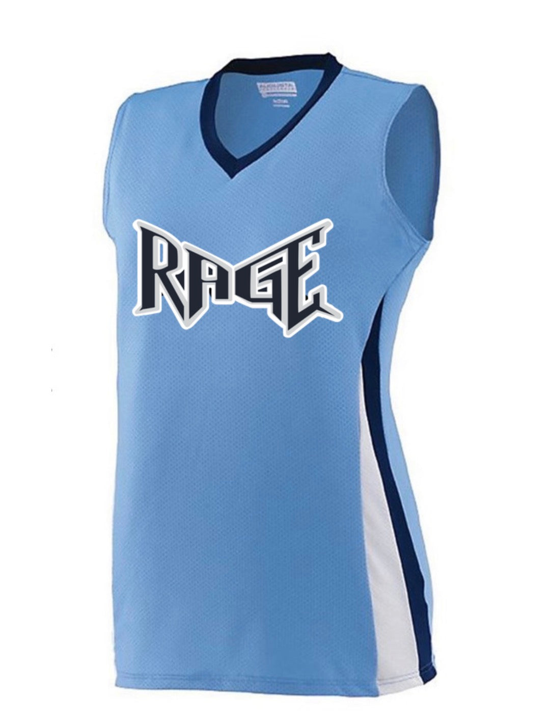 “RAGE” Sleeveless Jersey- Player Customization Available