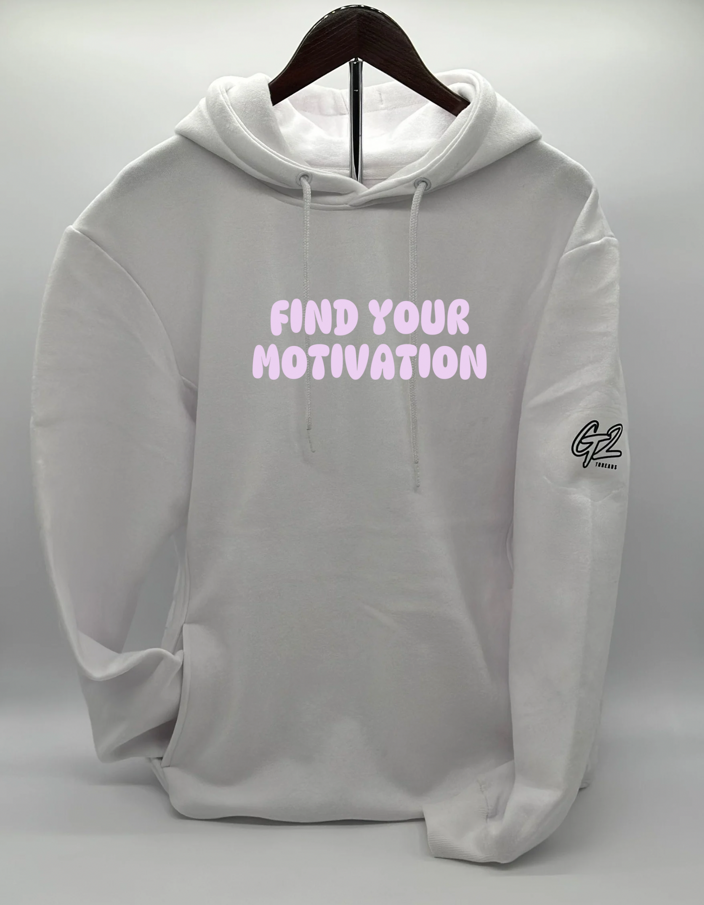 “FIND YOUR MOTIVATION” 3D Puff Printed Hoodie