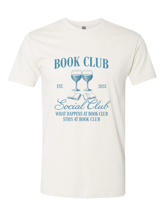 “BOOK CLUB” 100% Cotton T-Shirt