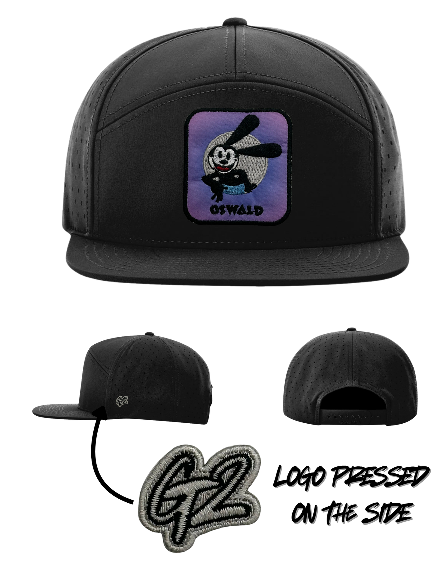 “OSWALD” Performance Snapback Hat
